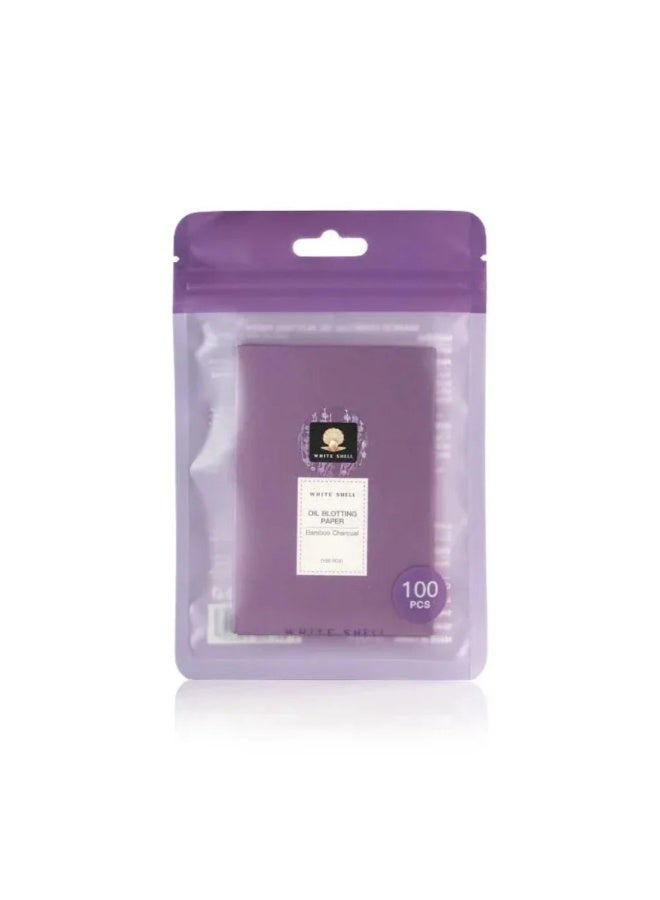 وايت شيل 100 قطعة من صفائح امتصاص الزيت - Image 2